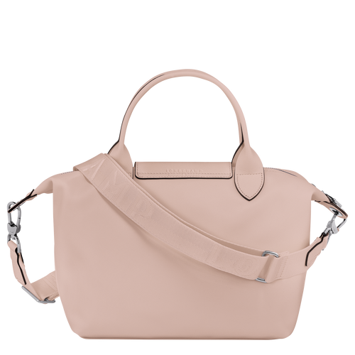 Handtasche S Le Pliage Xtra , Leder - Nude - Ansicht 4 von 5