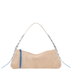 Re-Play S Shoulder bag , Chalk - Leather