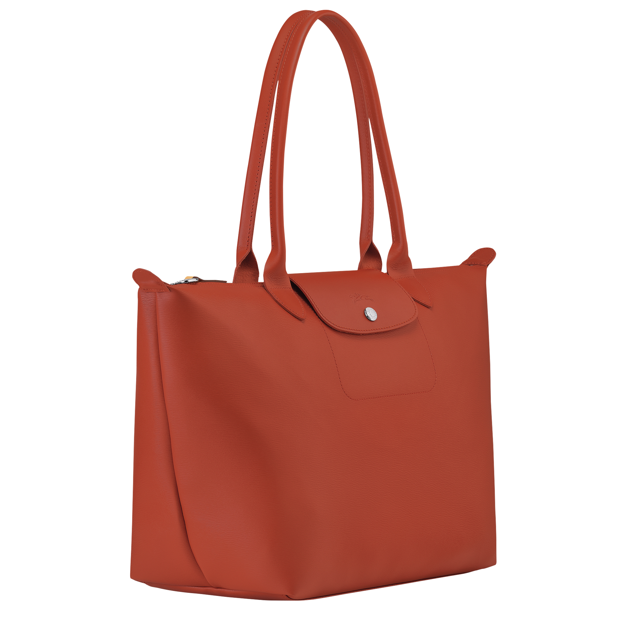 orange longchamp backpack