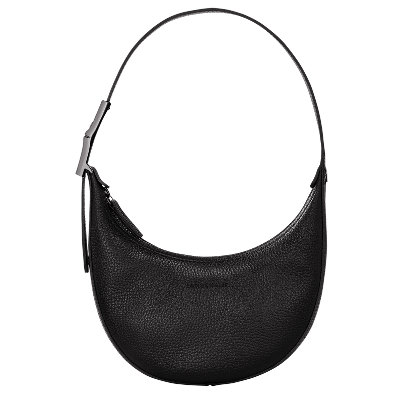 Sac porté épaule S Le Roseau Essential , Cuir - Noir  - Vue 1 de 6