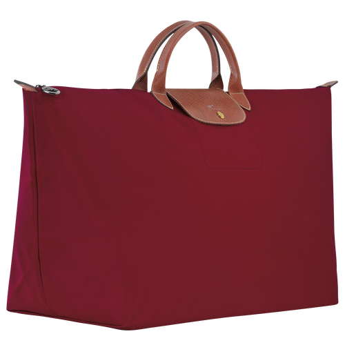 Le Pliage Original M Travel bag , Red - Recycled canvas - View 3 of 5