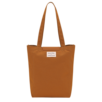 Caroline H&eacute;lain x Longchamp Tote bag M, Caramel
