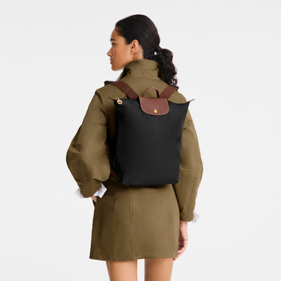 Le Pliage Original M Backpack , Black - Canvas