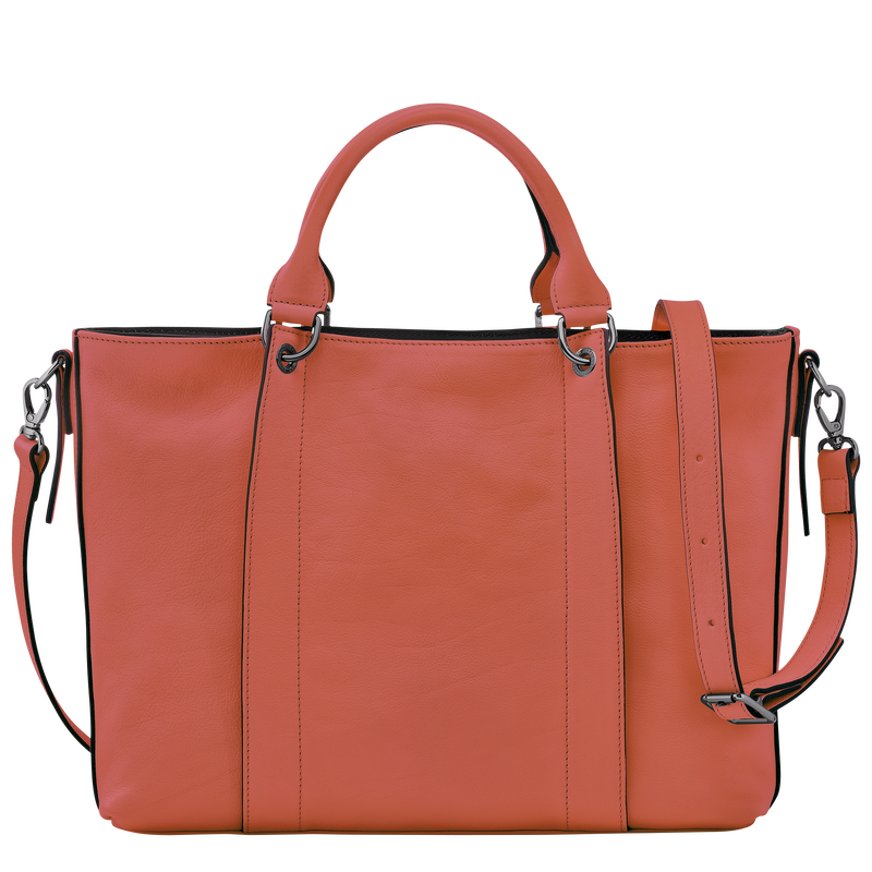 Handtasche L Longchamp 3D , Leder - Ockerbraun  - Ansicht 4 von 5