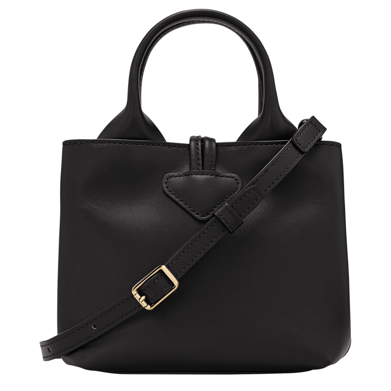 Handtasche XS Le Roseau , Leder - Schwarz  - Ansicht 4 von 7