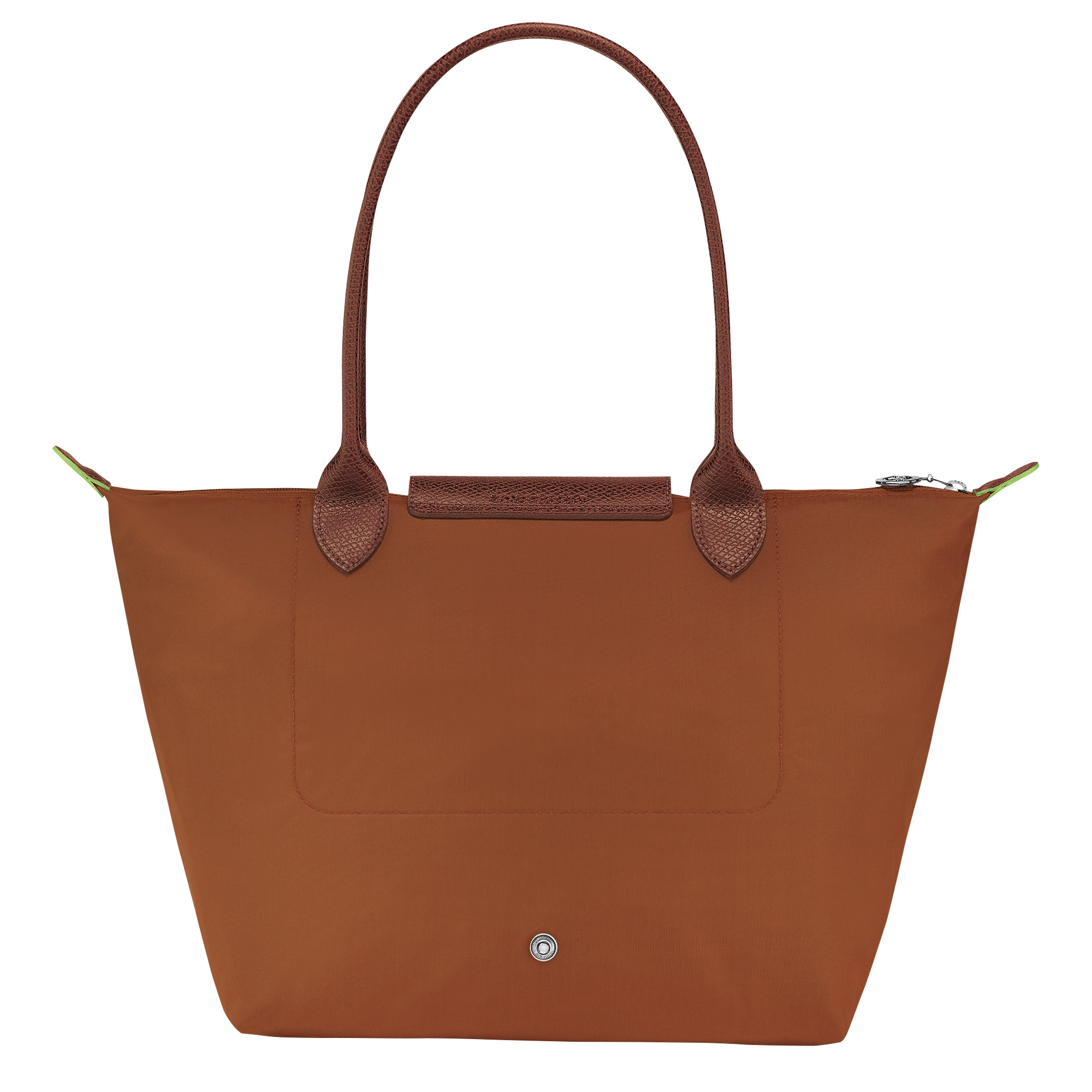 Le Pliage Green 肩揹袋 M, 白蘭地酒色