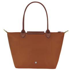 Le Pliage Green 肩揹袋 M, 白蘭地酒色
