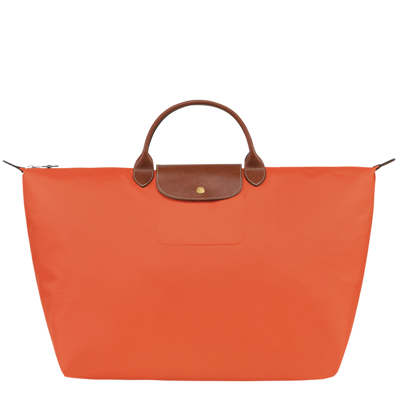 Reisetasche S Le Pliage Original , Recyceltes Canvas - Orange  - Ansicht 1 von 7