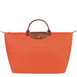 Le Pliage Original S Travel bag , Orange - Recycled canvas
