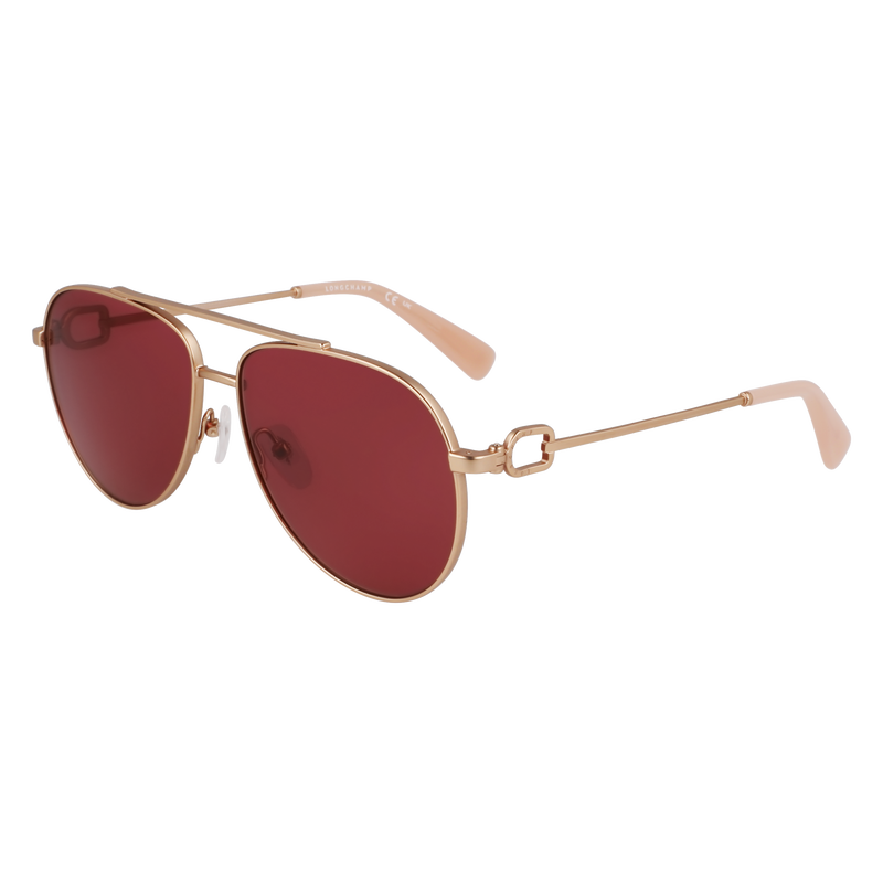 Sunglasses , Rose Gold/Wine - OTHER  - View 2 of 2