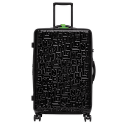 LGP Travel L Suitcase , Black - Polycarbonate