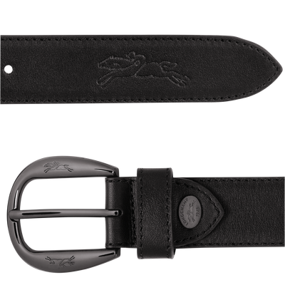 Le Pliage Xtra Ladies' belt, Black