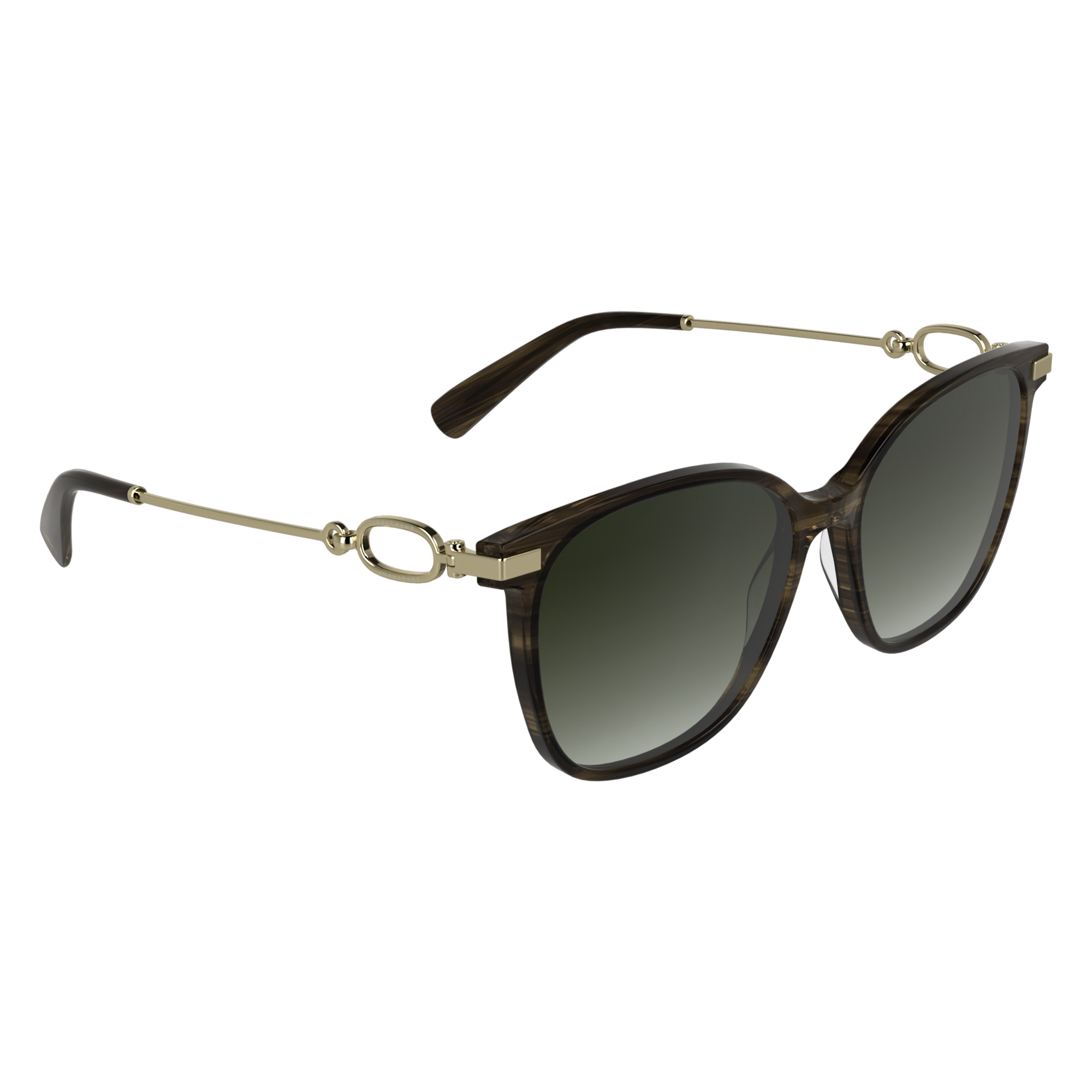 null Occhiali da sole,  Marrone a righe