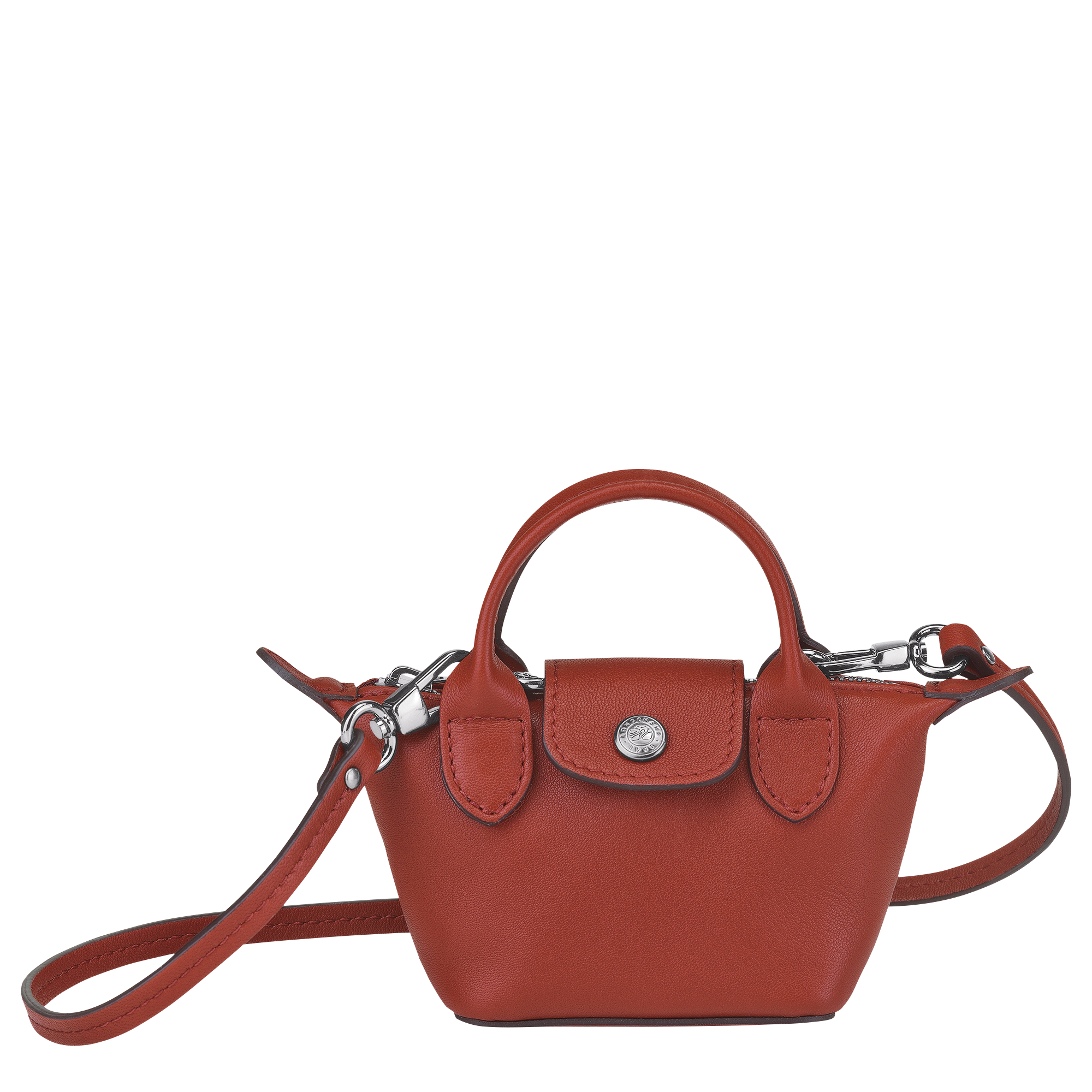 Crossbody bag XS Le Pliage Cuir Sienna 