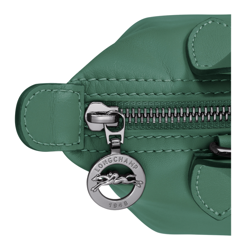 Le Pliage Xtra XS Handbag , Sage - Leather  - View 5 of  5