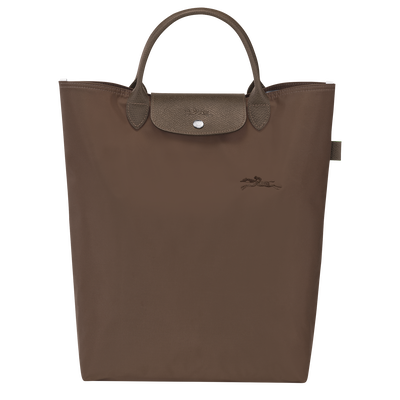 Shopping bag M Le Pliage Green , Tela - Terra