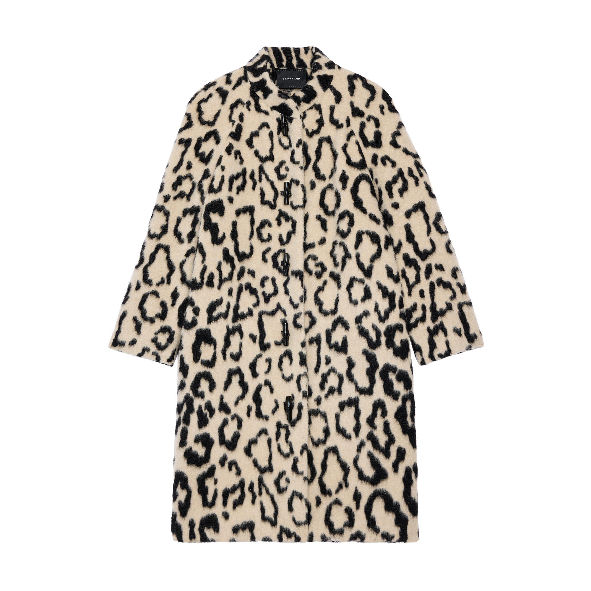 null Coat, Black/Beige