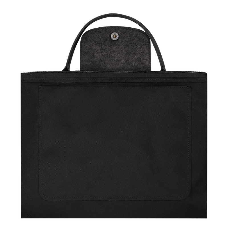 Handtasche L Le Pliage Energy , Recyceltes Canvas - Schwarz  - Ansicht 5 von 6