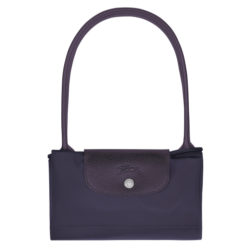 Le Pliage Green M Tote bag , Bilberry - Recycled canvas - View 5 of  5