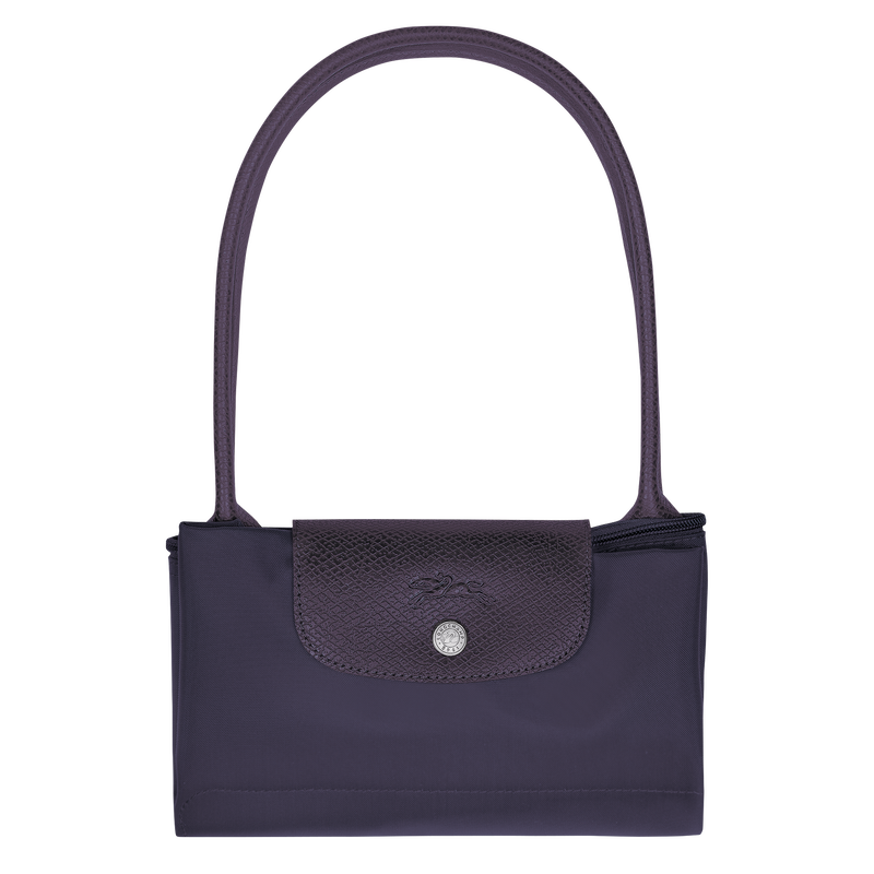 Le Pliage Green M Tote bag , Bilberry - Recycled canvas  - View 5 of 5