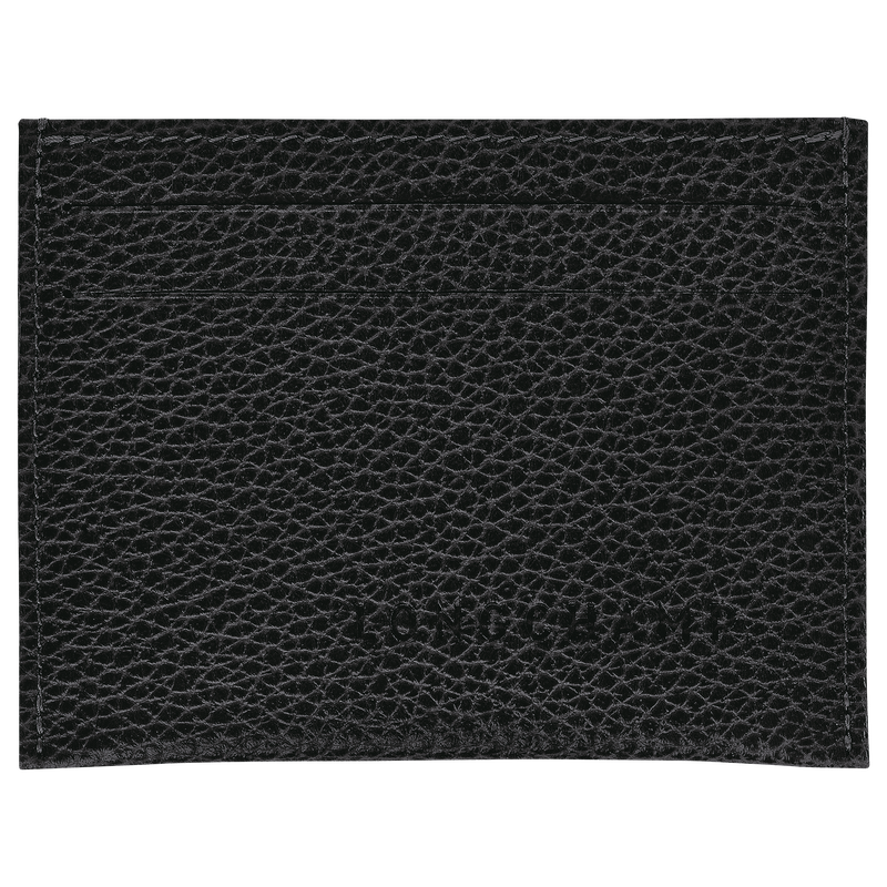 Porte-cartes Le Foulonn&eacute; , Cuir - Noir  - Vue 1 de 3