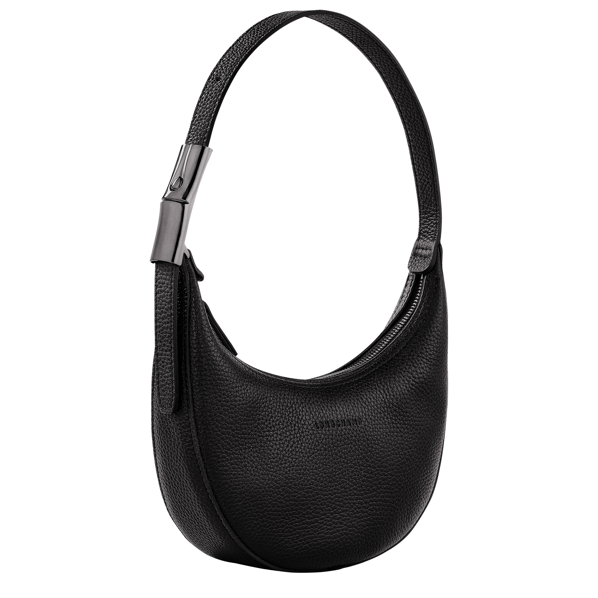 Longchamp Roseau Essential Hobo Bag in Black