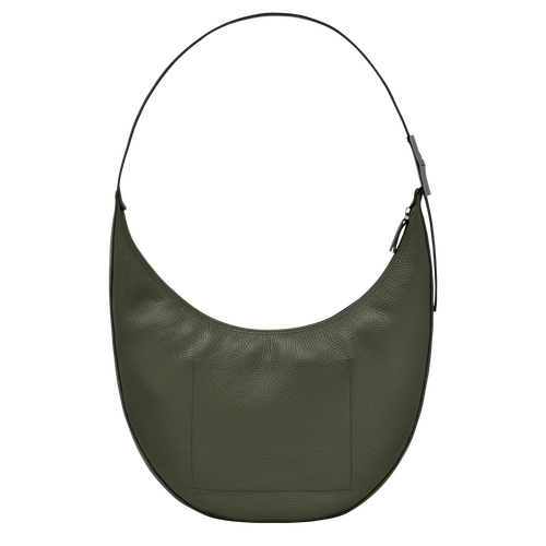 Le Roseau Essential L Crossbody bag , Khaki - Leather - View 4 of  4