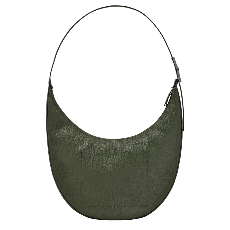 Le Roseau Essential L Crossbody bag , Khaki - Leather  - View 4 of  4