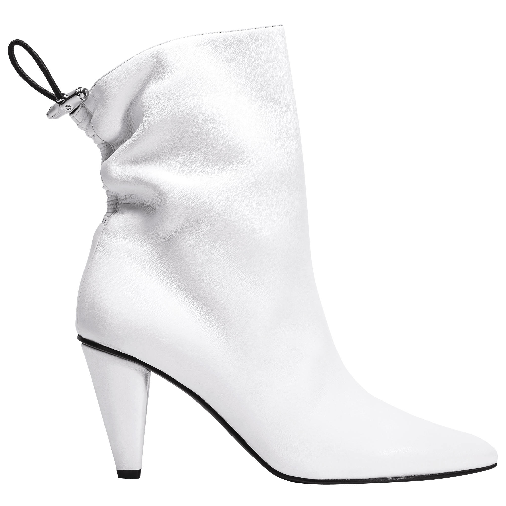 white summer boots