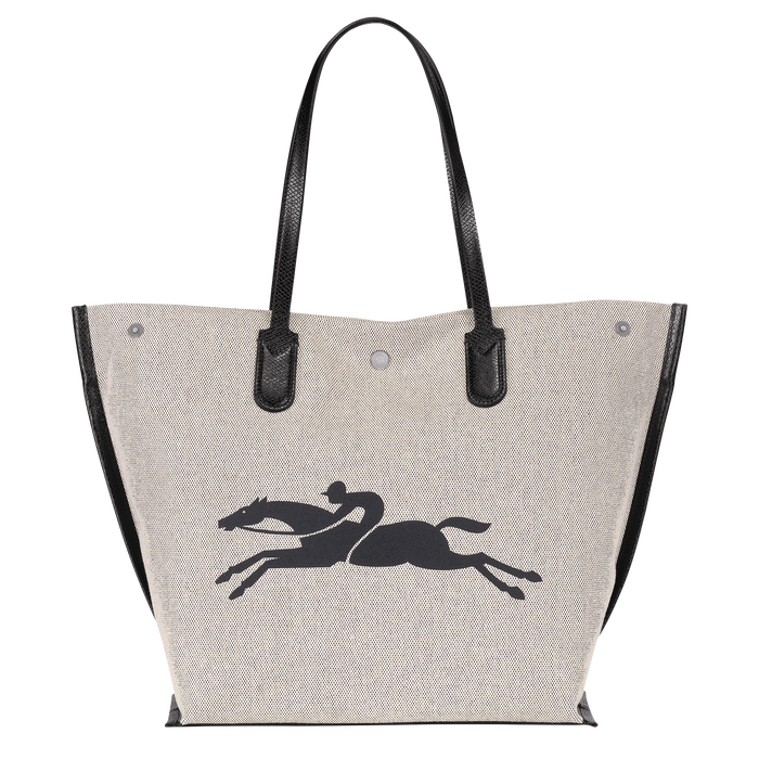Shopping bag L Roseau Ecru (10090HSG037) | Longchamp CA Shopping bag L Roseau Ecru (10090HSG037) | Longchamp CA