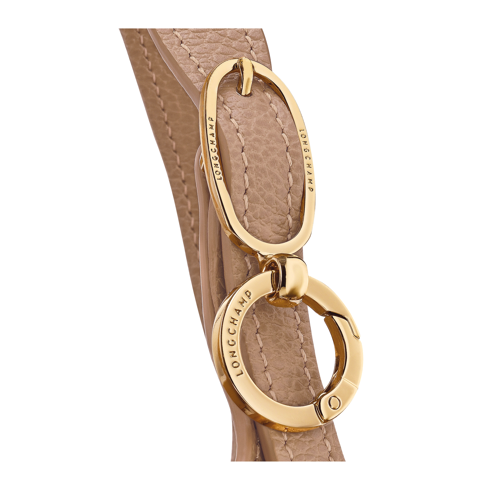 Le Foulonn&eacute; Handbag S, Biscuit