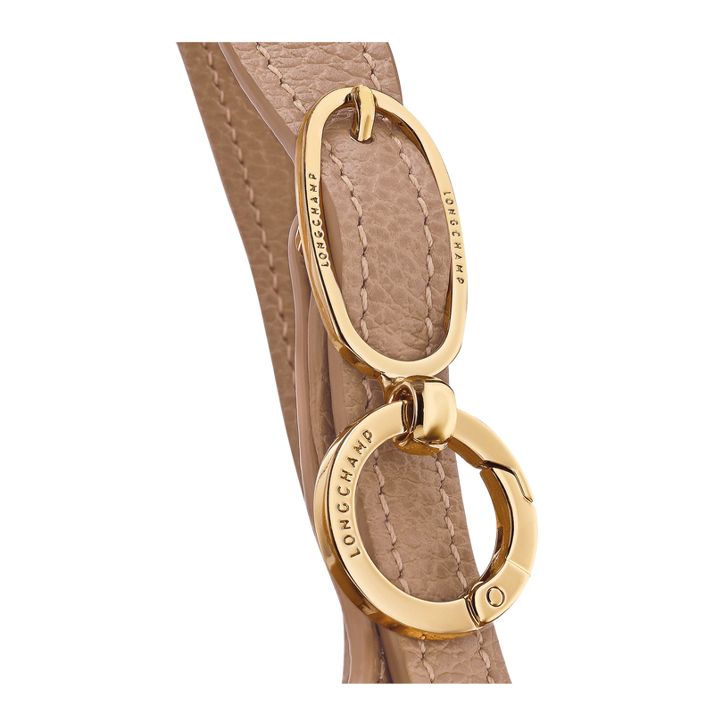 Le Foulonné S Handbag , Biscuit - Leather  - View 6 of  6