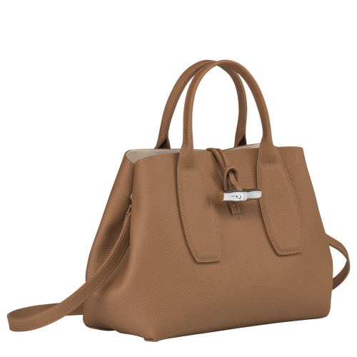 Le Roseau M Handbag , Natural - Leather - View 3 of  7