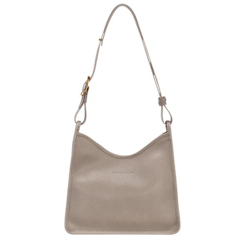 Le Foulonné M Hobo bag , Turtledove - Leather - View 1 of  5