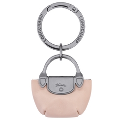 Le Pliage Xtra Key ring , Nude - Leather