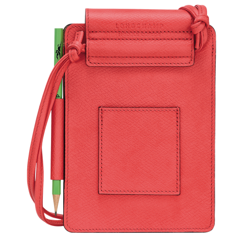 Épure XS Crossbody bag , Strawberry - Leather - View 4 of  4