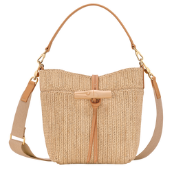 Le Roseau XS Bucket bag , Vegetal - Canvas