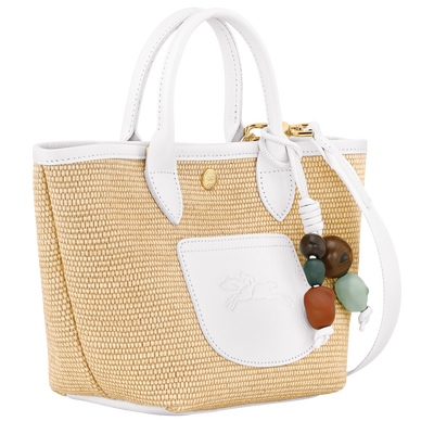 Le Pliage Collection Basket bag XS, White