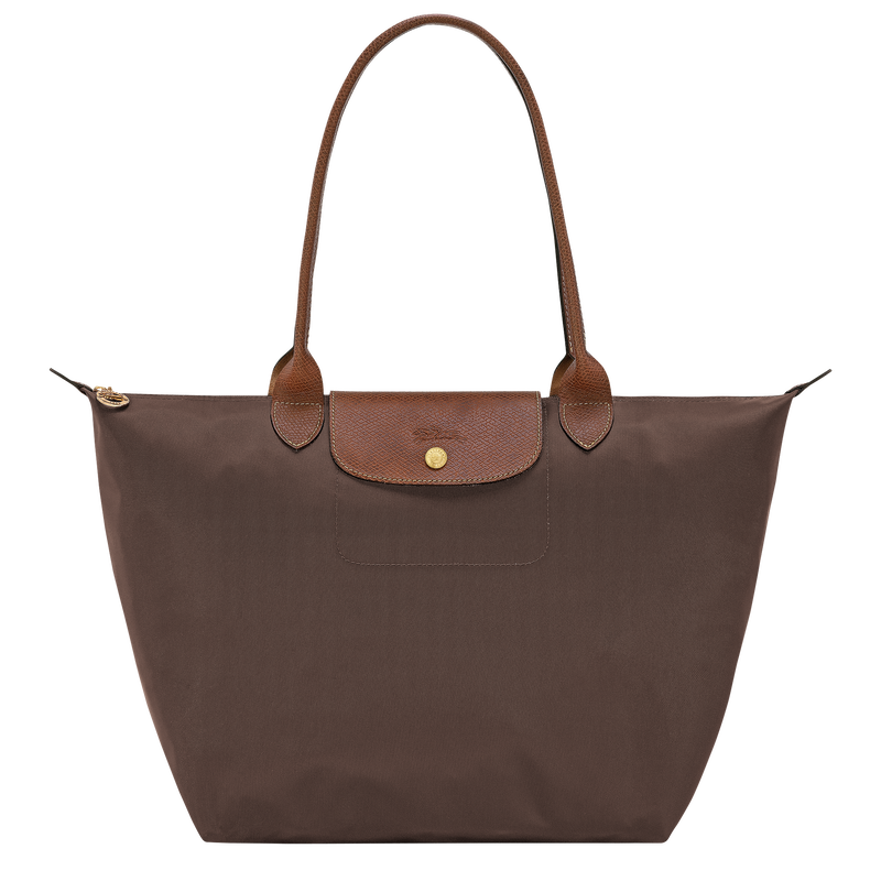 Le Pliage Original L Tote bag Mocha - Recycled canvas | Longchamp US