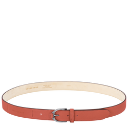 Longchamp 3D Ladies' belt , Sienna - Leather