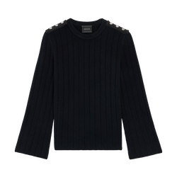 Sweater , Black - Knit