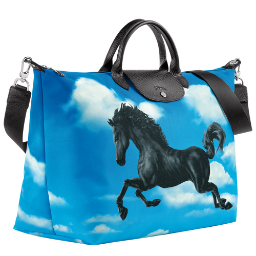 Sac de voyage S Longchamp x ToiletPaper , Toile - Nuage - Vue 3 de 5