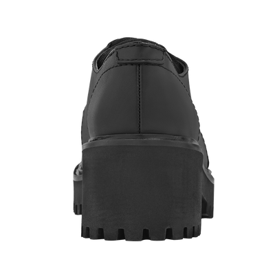 La Voyaguse Sapatos Derby, Preto
