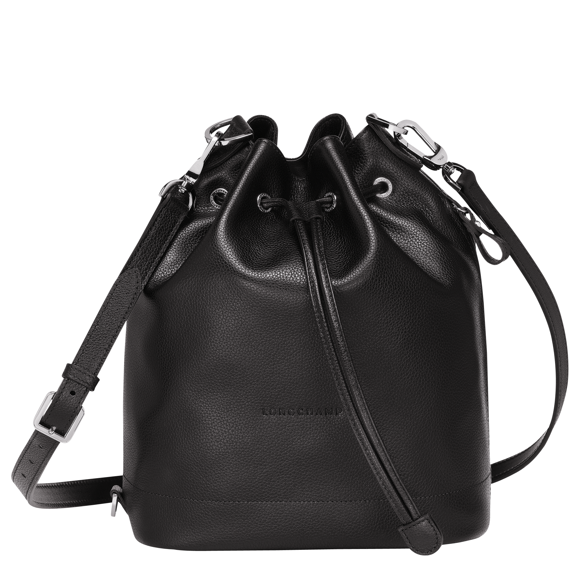 Bucket bag M Le Foulonné Black 