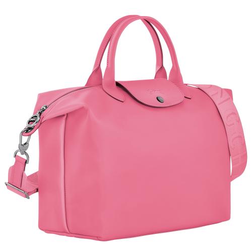Le Pliage Xtra L Handbag , Pink - Leather - View 3 of 6