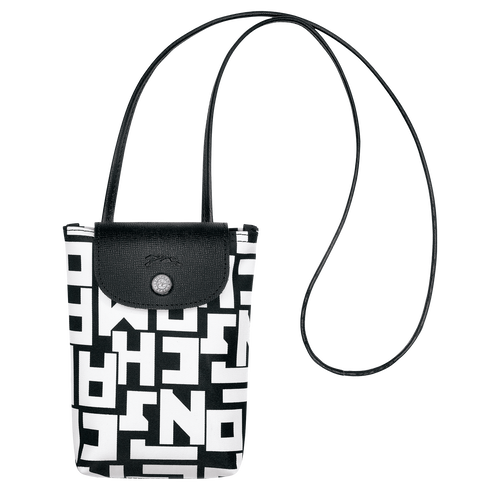Le Pliage LGP Phone case , Black/White - Canvas - View 1 of  4