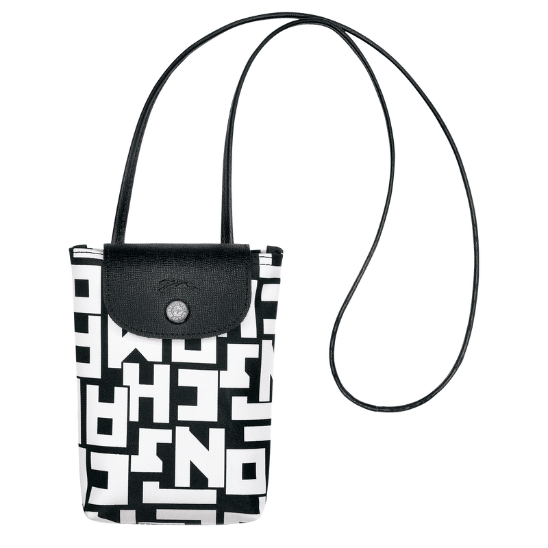 Le Pliage LGP Phone case , Black/White - Canvas  - View 1 of  4