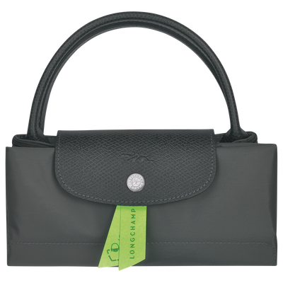 Le Pliage Green Handtasche S, Graphitgrau