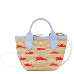 Le Panier Pliage 手提包 XS , 天澄色 - 帆布