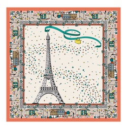 シルクスカーフ 50X50cm